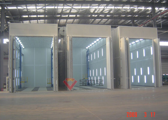গুণ PLC টাচ স্ক্রিন পেইন্ট বুথ নির্মাণ যন্ত্রপাতির জন্য বড় গড়া অংশ কারখানা