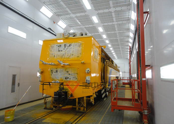 রেলগাড়ির জন্য ট্রেন এবং রেল পেইন্ট বুথ পেইন্টিং চেম্বার